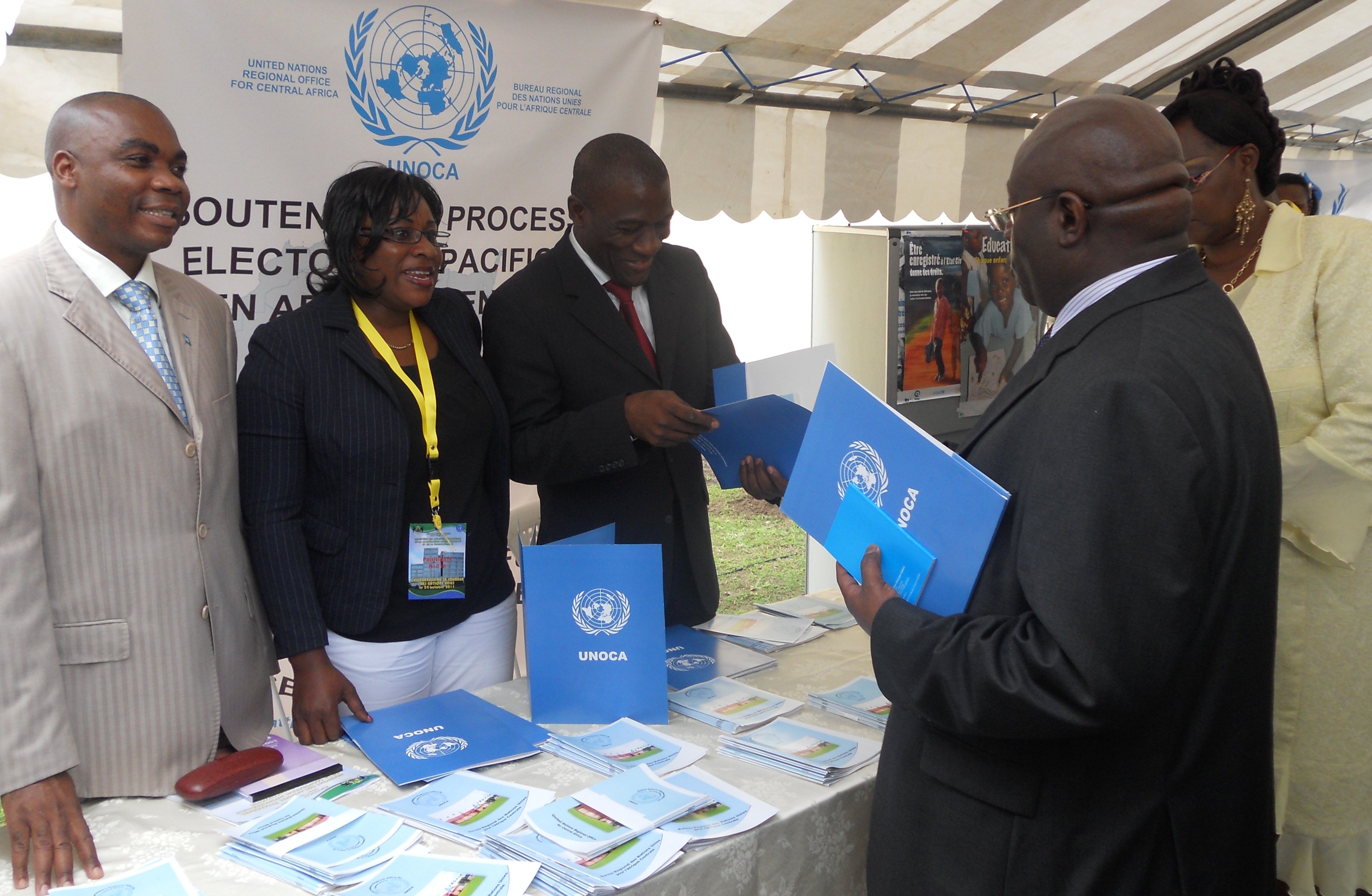 24 octobre 2011, Libreville, Gabon - Participation a la Journee internationale des Nations Unies